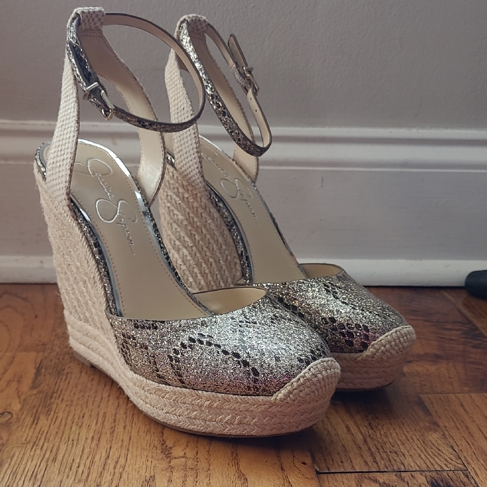 Jessica Simpson Zestah Espadrille Wedge Sandals